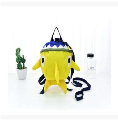Children's cartoon backpack shark