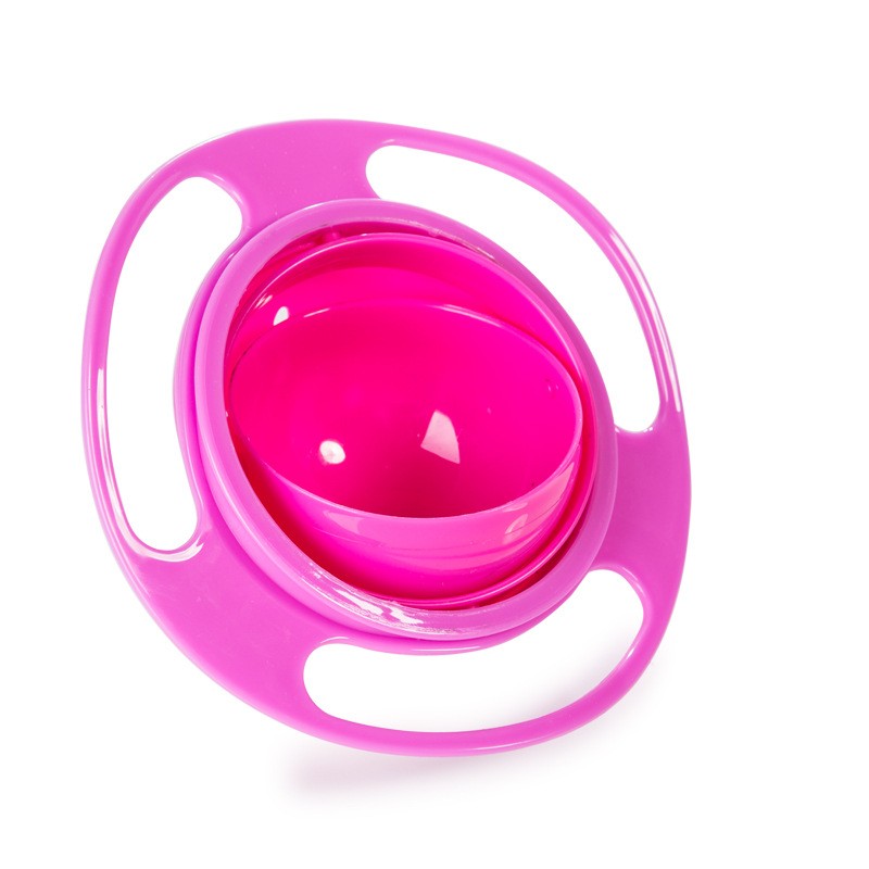 2pc 360 Rotate Universal Spill-proof Baby Bowl Dishes