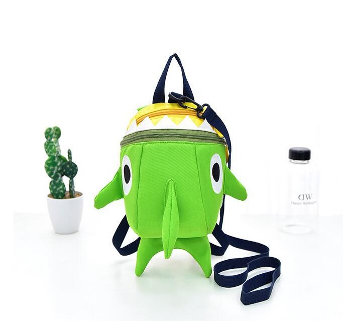 Children's cartoon backpack shark