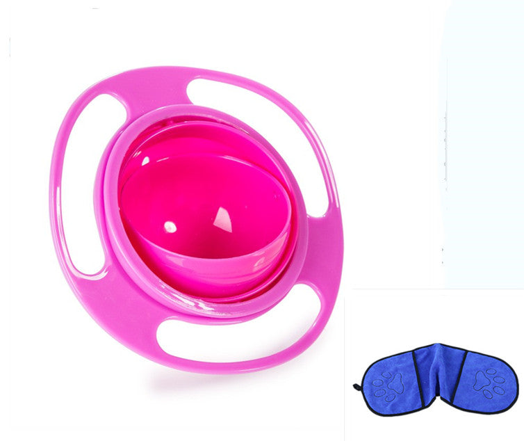 2pc 360 Rotate Universal Spill-proof Baby Bowl Dishes