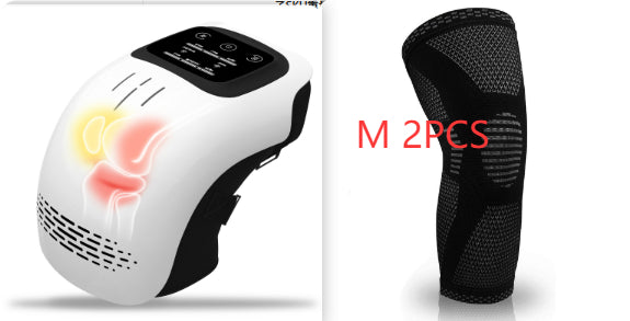 Knee Massager Rechargeable Pain Relief Infrared Laser Vibration Knee Massager