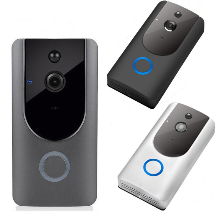 Smart WiFi Video Doorbell Camera Visual Intercom With Chime Night light