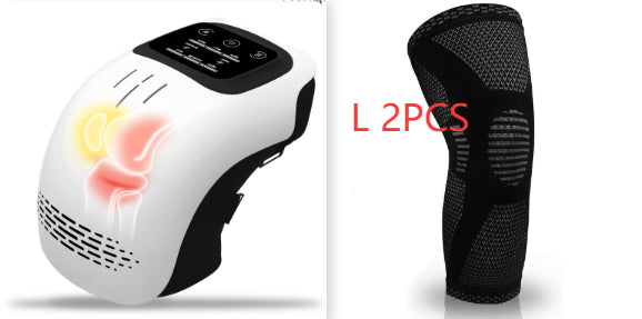 Knee Massager Rechargeable Pain Relief Infrared Laser Vibration Knee Massager