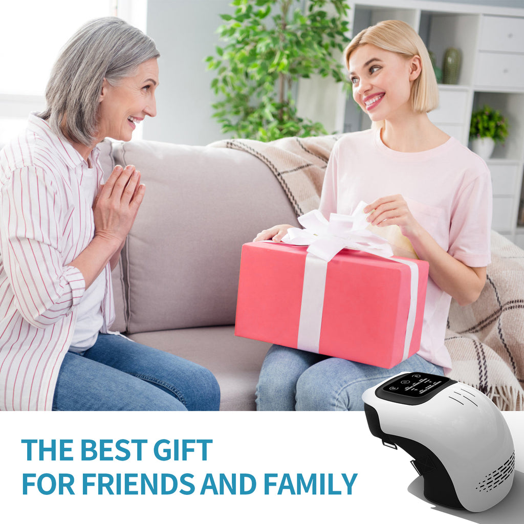 Knee Massager Rechargeable Pain Relief Infrared Laser Vibration Knee Massager